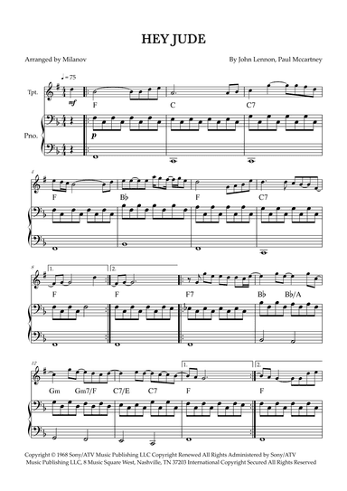 Hey Jude (arr. Milanov)