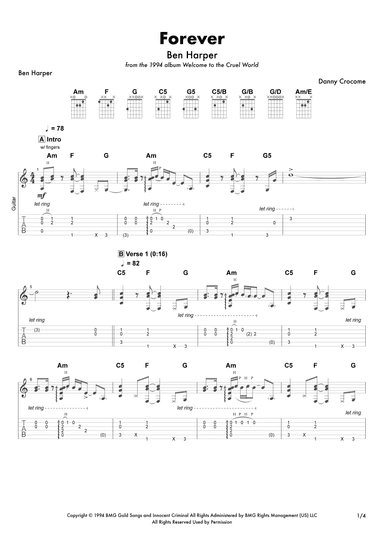 Forever (arr. Danny Crocome)