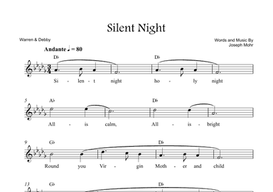 Silent Night (arr. Warren & Debby)