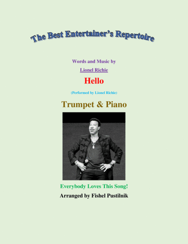 Hello (arr. Fishel Pustilnik)
