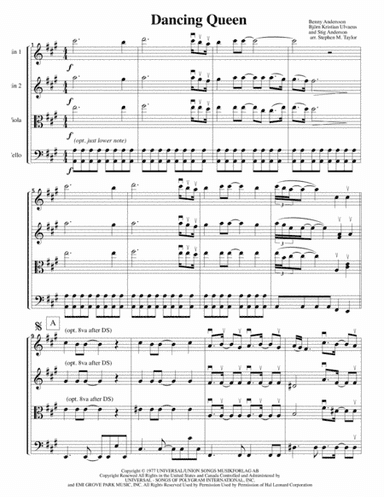 Dancing Queen (arr. Stephen M. Taylor)