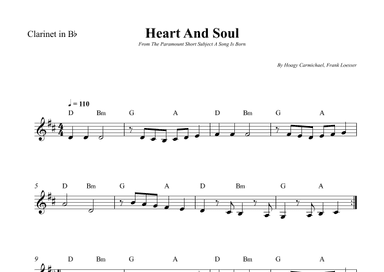 Heart And Soul (arr. Wesley S. SIlva)