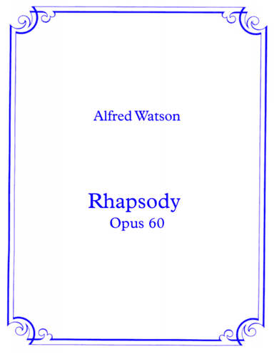 Rhapsody Opus 60