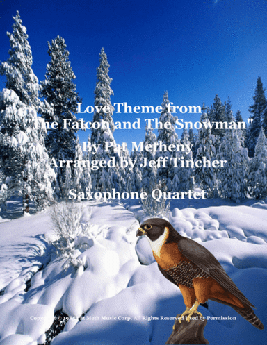 Love Theme From "the Falcon And The Snowman" (arr. Jeff Tincher)