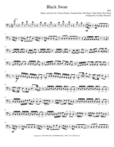 Black Swan (arr. Caroline Swanson)