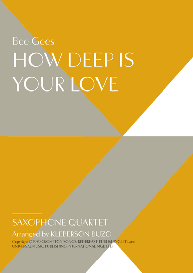 How Deep Is Your Love (arr. Kleberson Buzo)