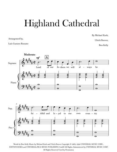 Highland Cathedral (arr. Luís Gustavo Rossato)