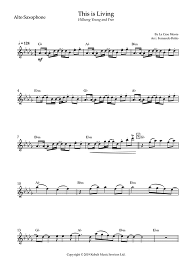 This Is Living Now (arr. Fernando Britto)