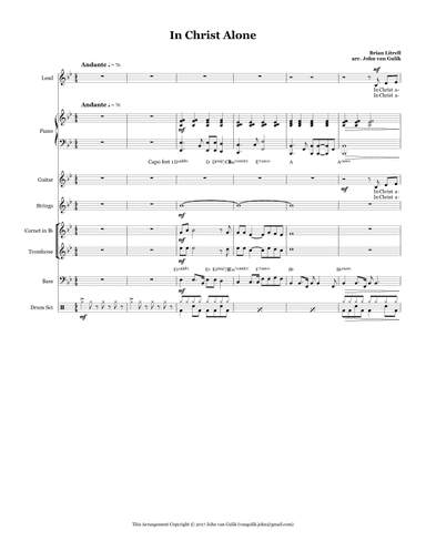 In Christ Alone (arr. John van Gulik)