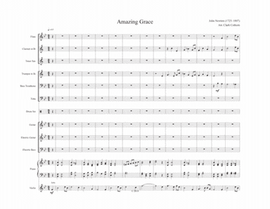 Amazing Grace (Small Orchestra) (arr. Clark Cothern)
