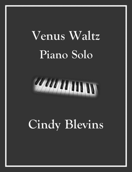 Venus Waltz, Original Piano Solo, Special Edition