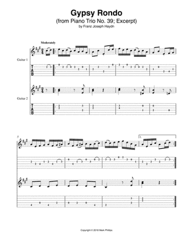 Gypsy Rondo (arr. Mark Phillips)