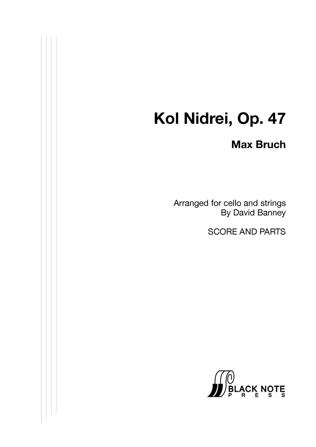 Kol Nidrei, Op. 47 (arr. David Banney)