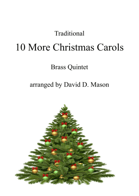 10 More Christmas Carols for Brass Quintet (arr. David D. Mason)