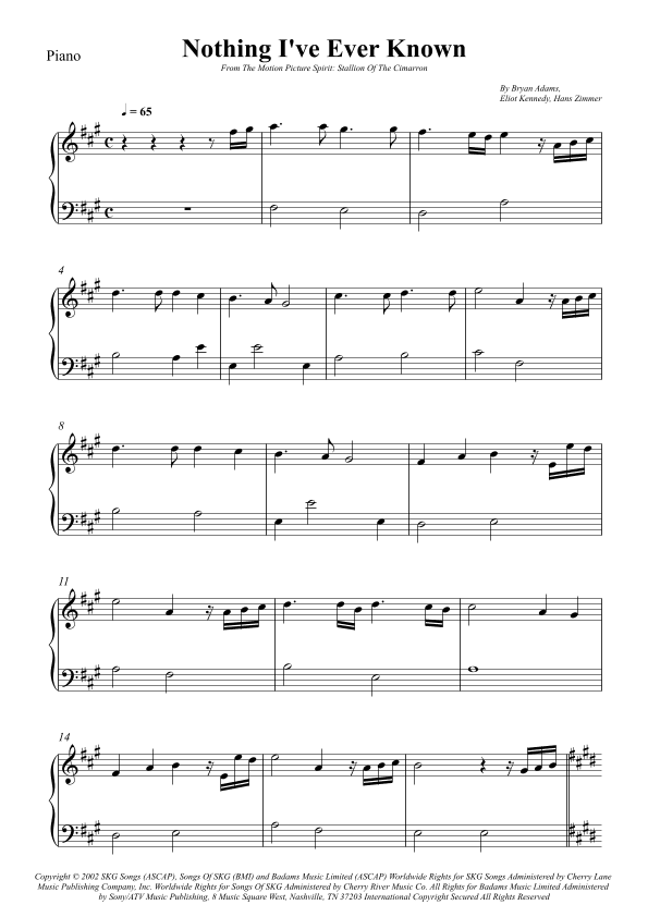 Nothing I've Ever Known (arr. Wesley S. SIlva)