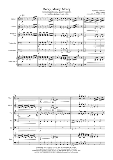Money, Money, Money (arr. Tormod Tvete Vik)