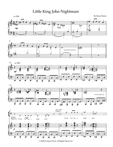 Little King John Nightmare