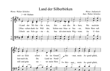 Land der Silberbirken (Land of the Silver Birch) (arr. Walter Scholtes)