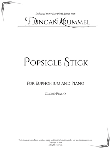 Popsicle Stick