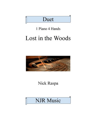 Lost in the Woods - elementary 1 piano 4 hands - complete set