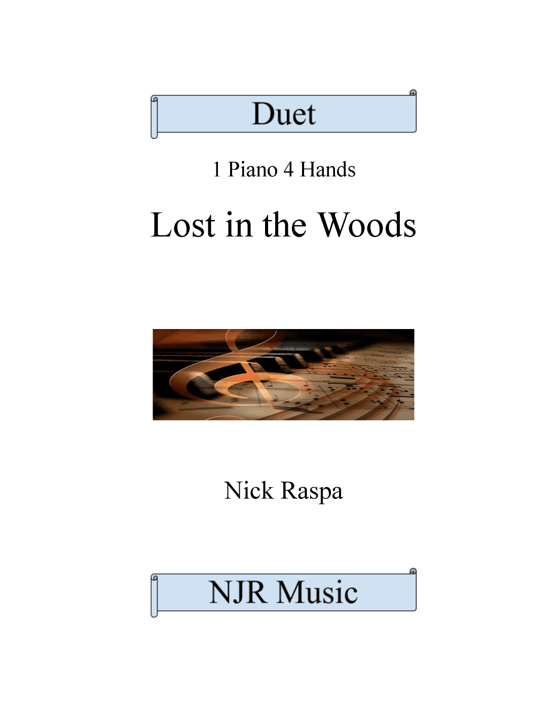 Lost in the Woods - elementary 1 piano 4 hands - complete set