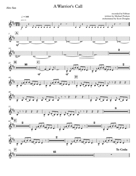 A Warrior's Call (arr. Scott Douglas)