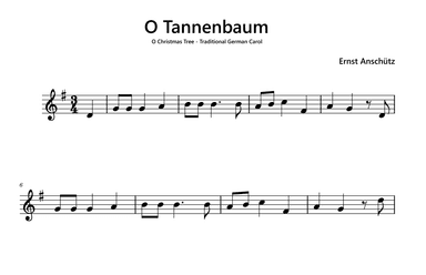 O Tannenbaum (O Christmas Tree) (arr. Funtom)