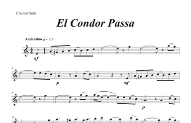 El Condor Pasa (arr. P. R. Frederick)