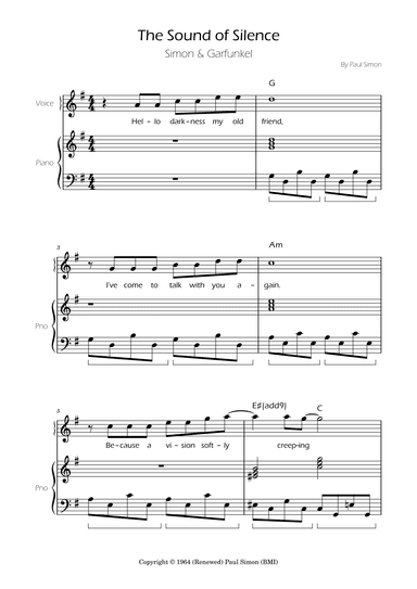 The Sound Of Silence (arr. Ygor Nunes)