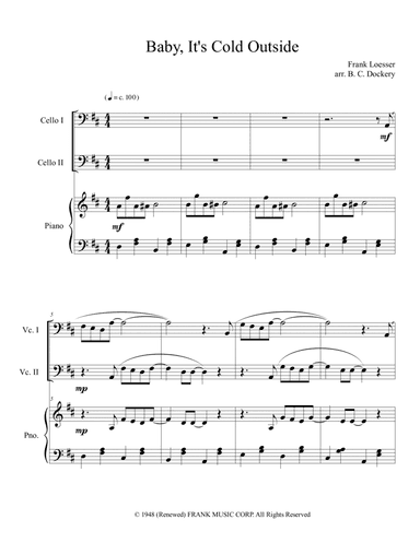 Baby, It's Cold Outside (arr. B. C. Dockery)
