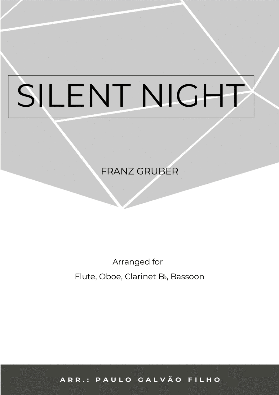SILENT NIGHT -WIND QUARTET (arr. Paulo Galvao Filho)
