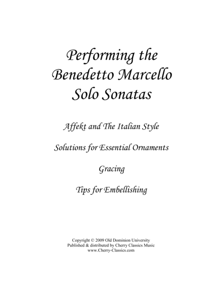 Sonatas 4-6 for Trombone and Piano Keyboard (arr. Hall, Mike)