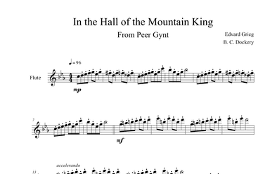 In the Hall of the Mountain King (Flute Solo) (arr. B. C. Dockery)