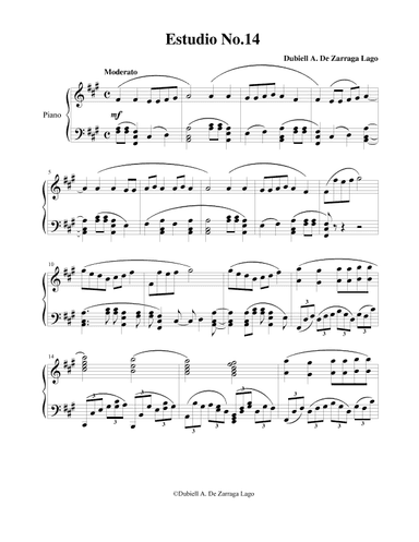 Ten Etudes No.14