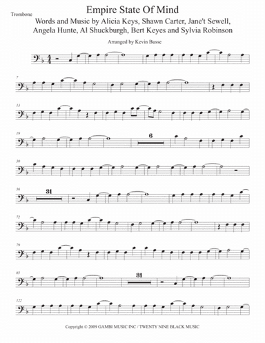 Empire State Of Mind (arr. Kevin Busse)