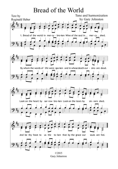 Bread of the World (arr. Gary C. Johnston)