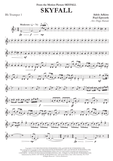 Skyfall (arr. Diego Marani)