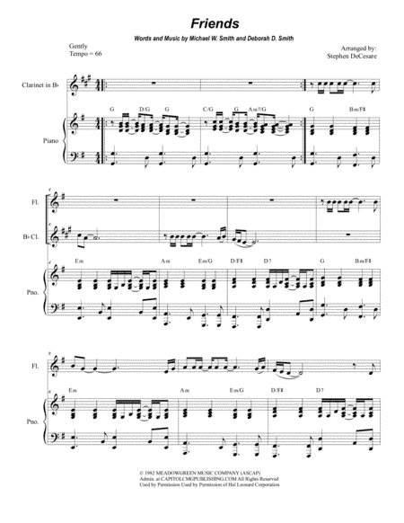 Friends (arr. Stephen DeCesare)