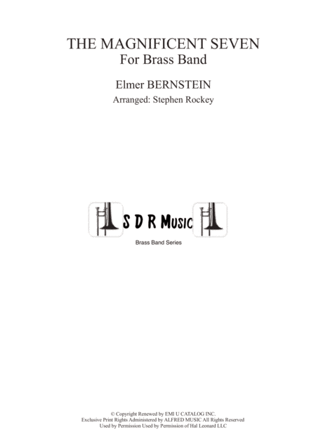 The Magnificent Seven (arr. Arranged by Stephen Rockey)