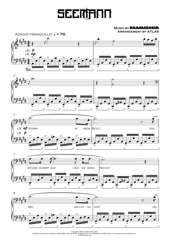 Seemann (arr. ATLAS)