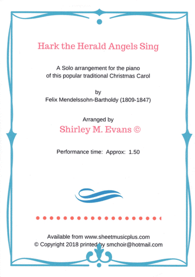 Hark the Herald Angels Sing (arr. Shirley M. Evans)