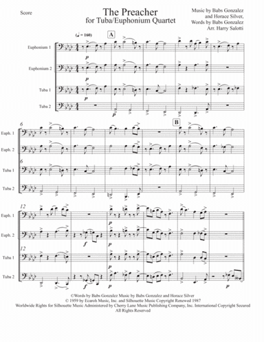 The Preacher (arr. Harry Salotti)