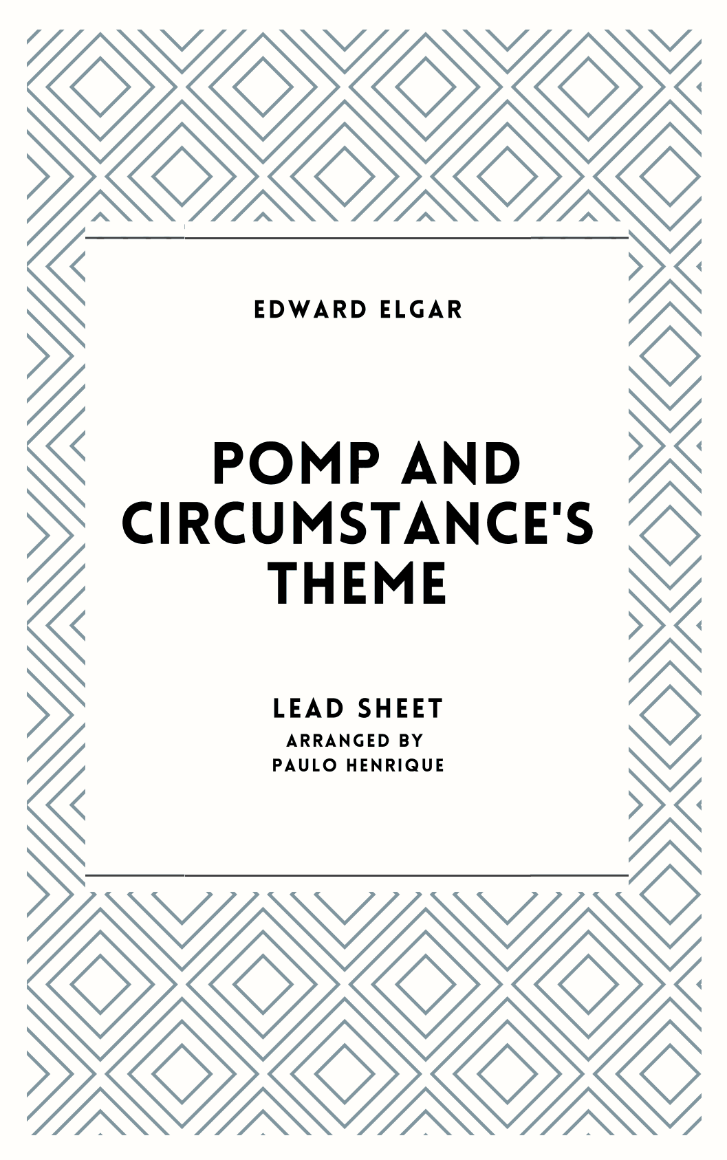 Pomp and Circumstance's Theme (arr. Paulo Henrique)