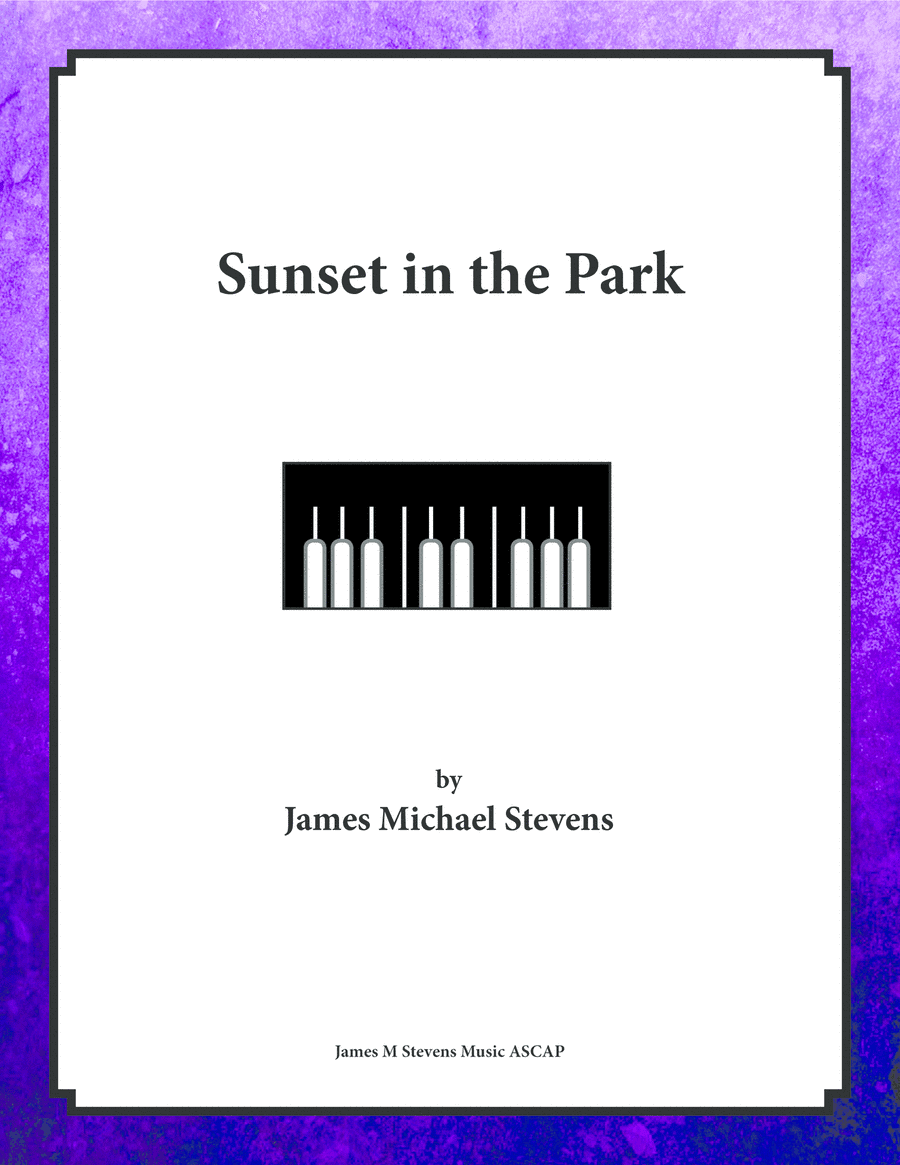 Sunset in the Park
