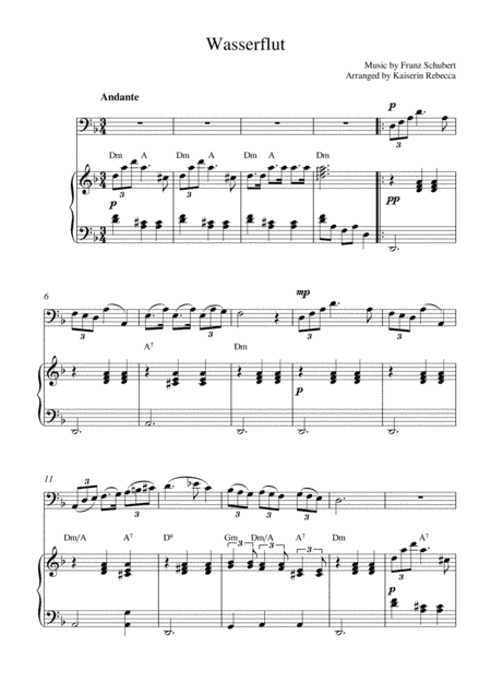 Wasserflut (arr. Kaiserin Rebecca)