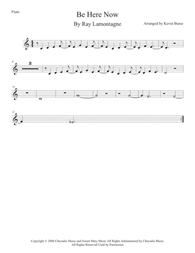 Be Here Now (arr. Kevin Busse)