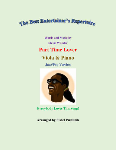 Part-time Lover (arr. Fishel Pustilnik)