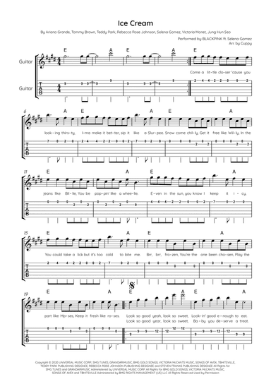 Ice Cream (arr. Cuppy)
