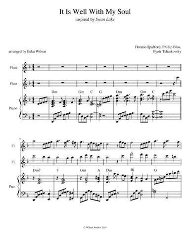 It Is Well (in the setting of Swan Lake) (arr. Beka Wilson)