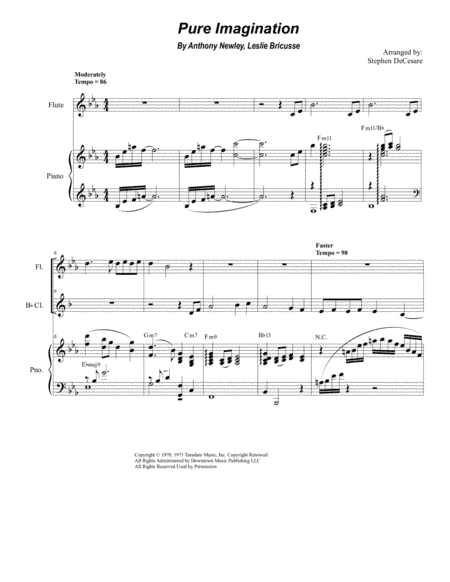 Pure Imagination (arr. Stephen DeCesare)